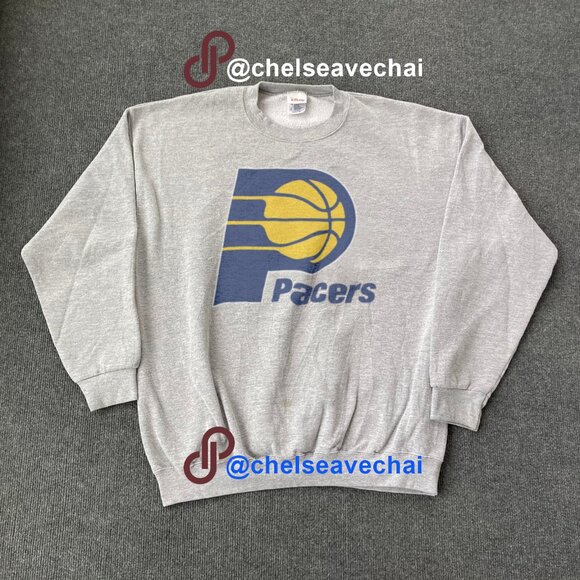 Vintage Indiana Pacers Basketball Sweatshirt, Retro Indiana Pacers NBA Shirt tee - Picture 1 of 2